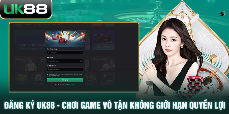 quy trinh dang ky thanh vien uk88 Quy trình đăng ký thành viên Uk88